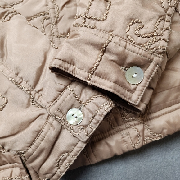 Vintage Ruby Rd. Embroidered Zip Puff Jacket - Picture 5 of 13